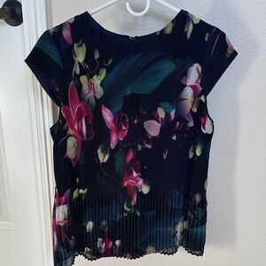 Ted Baker Black Floral Women's Blouse